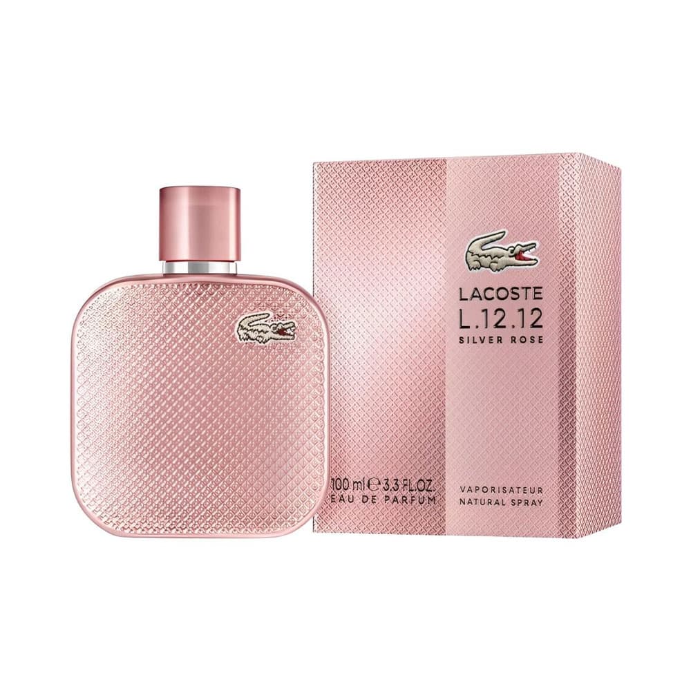 Anúncio: PERFUME LACOSTE L.12.12 SILVER ROSE EDP 100ML