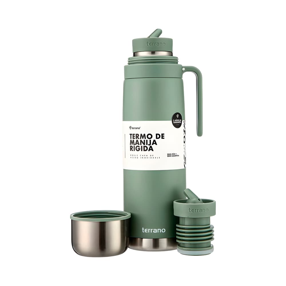 Anúncio: TERMO TERRANO PREMIUM 1L VERDE OLIVA