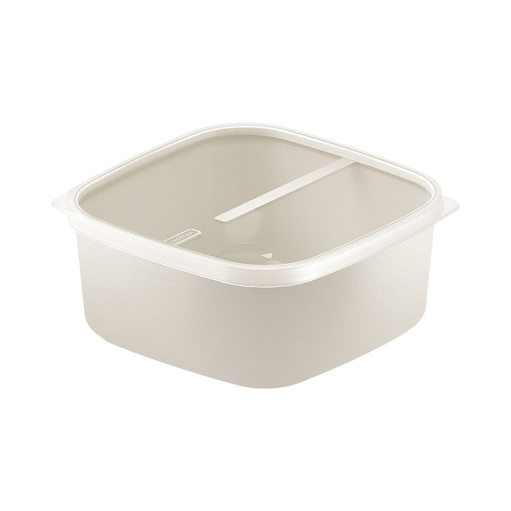 Anúncio: TÁPER CUADRADO TRAMONTINA MIXCOLOR 25466/030 3.4L CREMA