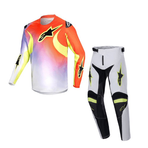 Anúncio: Conjunto  Juvenil Alpinestars Racer  Lucent - WHiTE NEON RE YELL FL - M