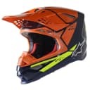 Anúncio: Casco Alpinestars Super Tech S-M8 FACT - D. BLUE/ORA F/YELL F / L