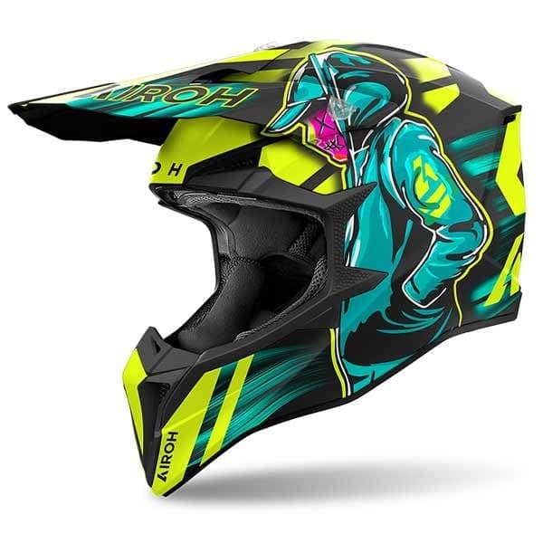 Anúncio: Airoh Wraaap Cyber - YELLOW/MATT - XXL