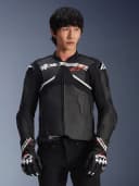 Anúncio: Chaqueta Alpinestars Atem V5 Leather - Black White / 54