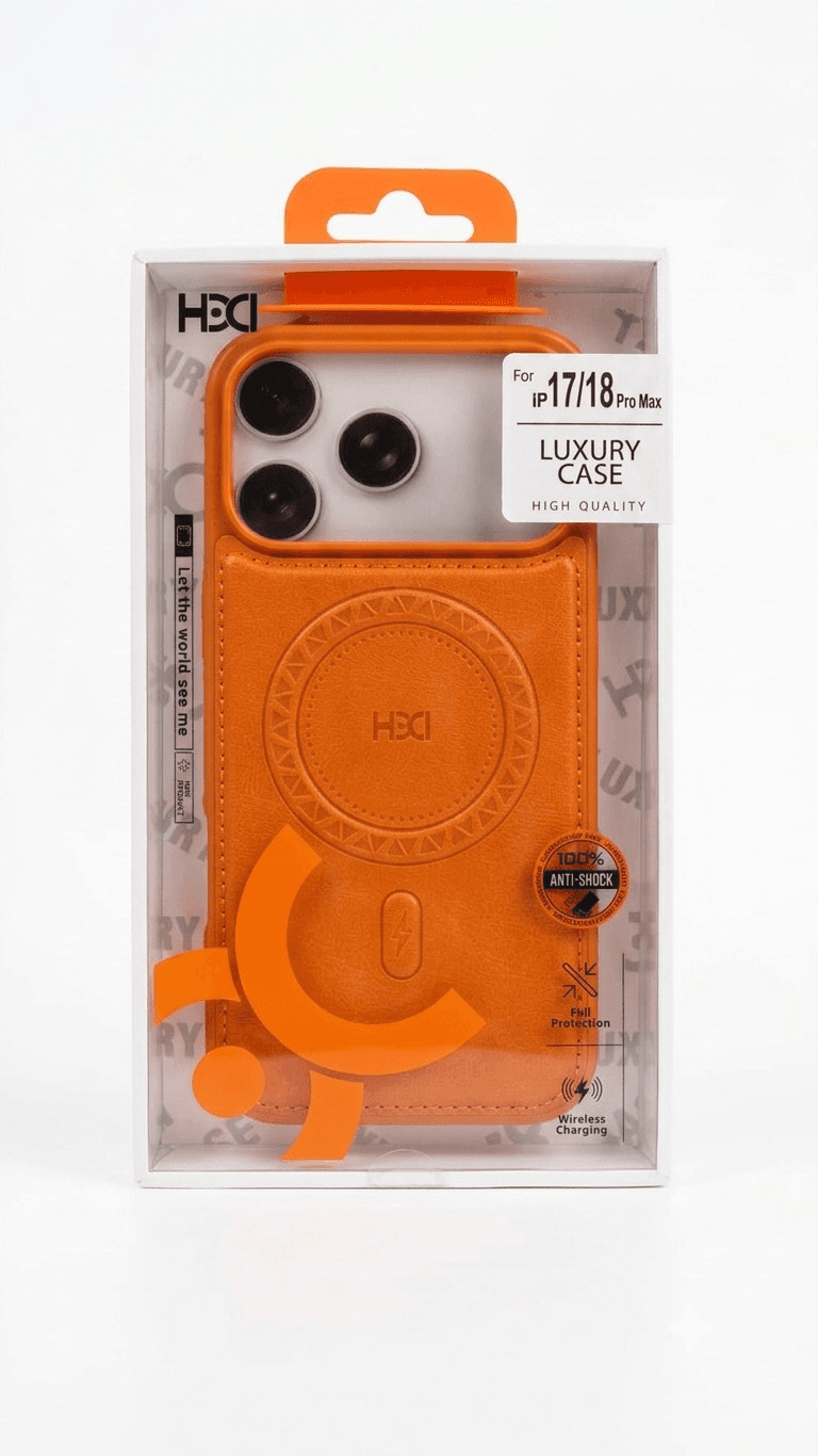 Anúncio: HDD Capa HBC-356 iPhone 18 PRO MAX/17 PRO MAX Orange
