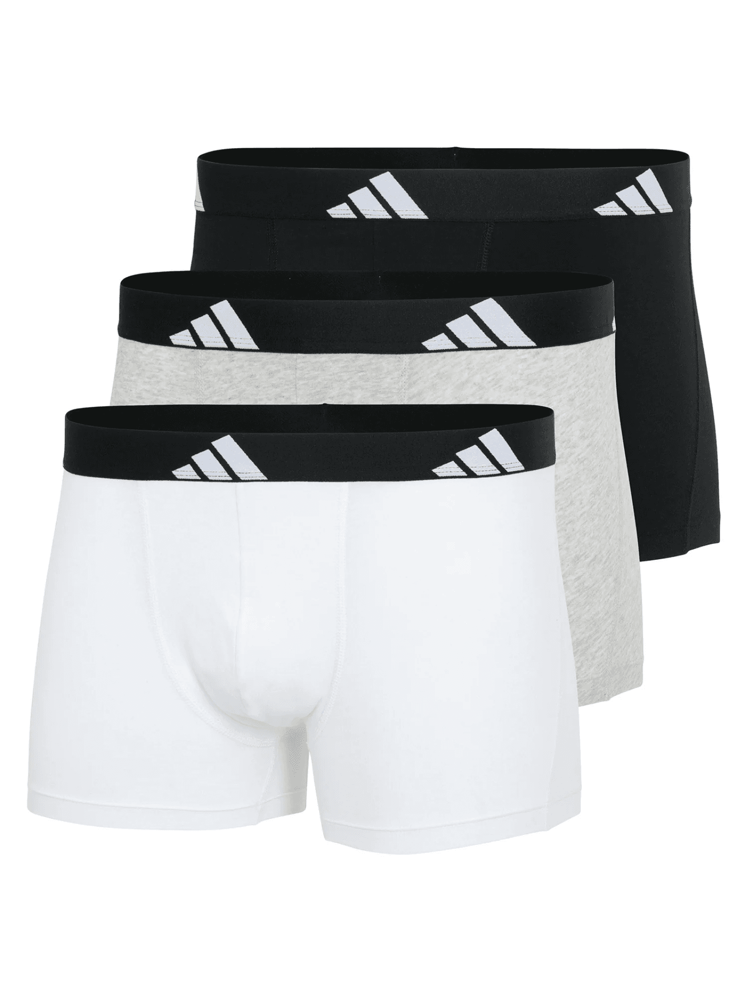 Anúncio: Adidas Boxer 4AM002-917 PACK3 White/black (t) L