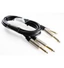 Anúncio: Welx Cable De Audio Blackwaves Tt Doble Conector 1.5 Metros