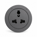 Anúncio: General Adaptador Enchufe Universal Grey Blue Light