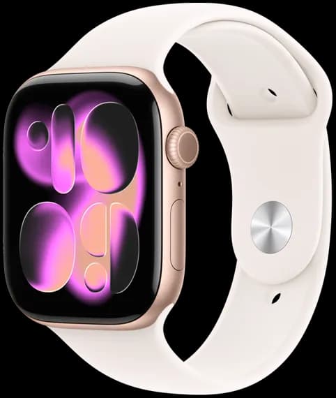 Anúncio: Apple Watch Serie 11 42MM MEU04LW/A GPS Rose Gold Sport Band S/m