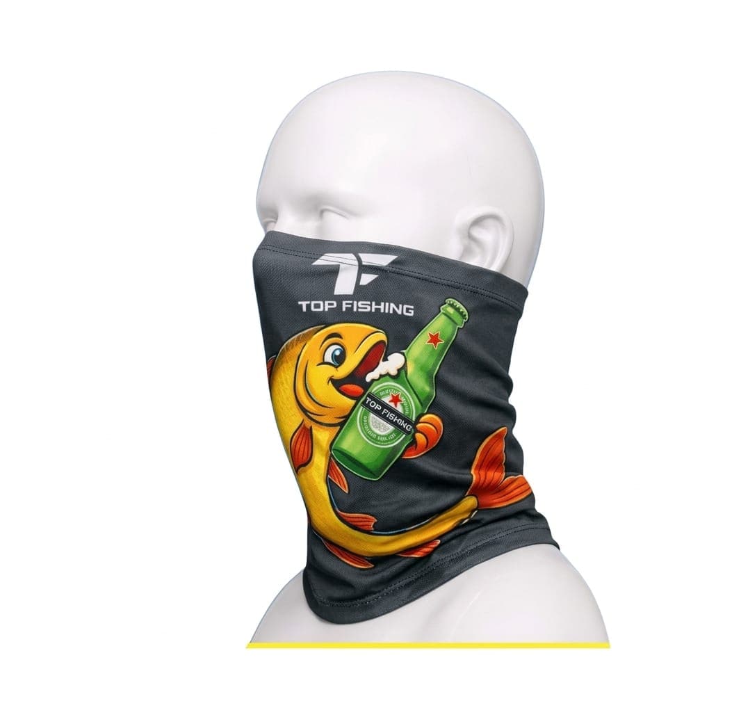 Anúncio: Top Fishing Bragas De Cuello Dourado Beer Proteccion Uv 50+E