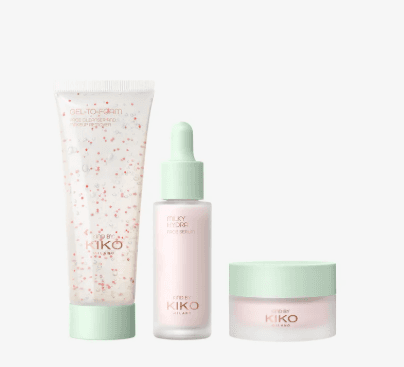Anúncio: Kiko Milano Kit Skincare Gel 75ML+SERUM 30ML+CREMA 50ML