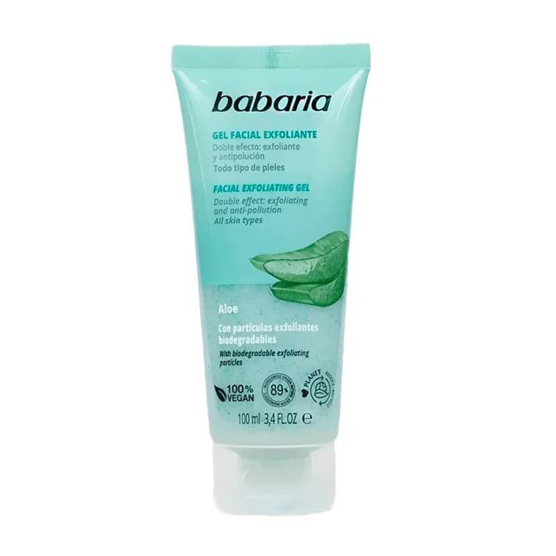 Anúncio: Babaria Gel Exfoliante Facial Aloe 100ML