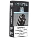 Anúncio: Ignite Vaper Desechable V80 Black 8000PUFFS Icy Mint