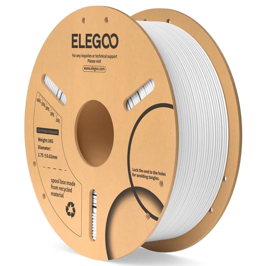 Anúncio: Elegoo Filamento Pla P/impresora 3D 1KG/1.75MM White
