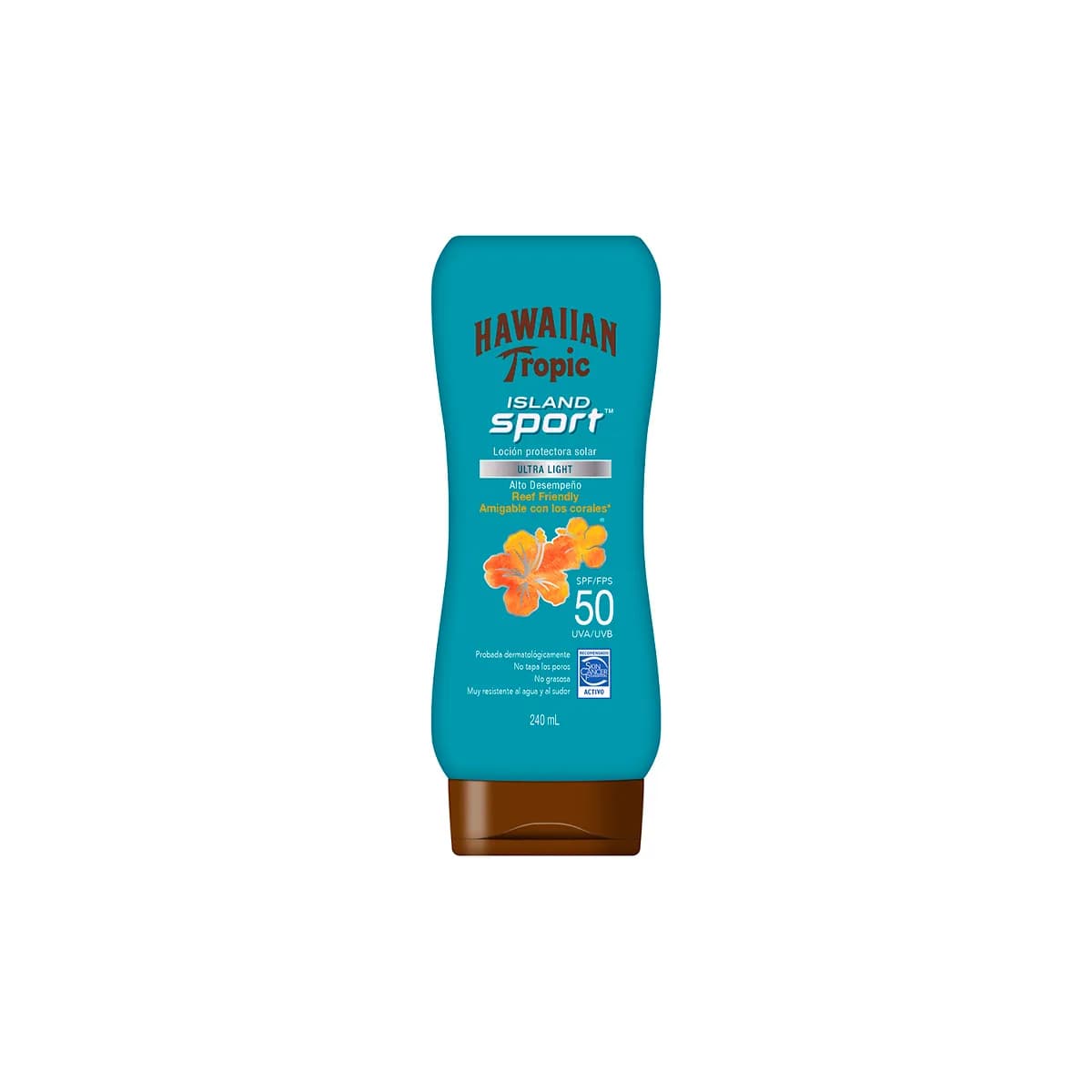 Anúncio: Hawaiian Tropic Protector Solar Island Sport SPF50 240ML
