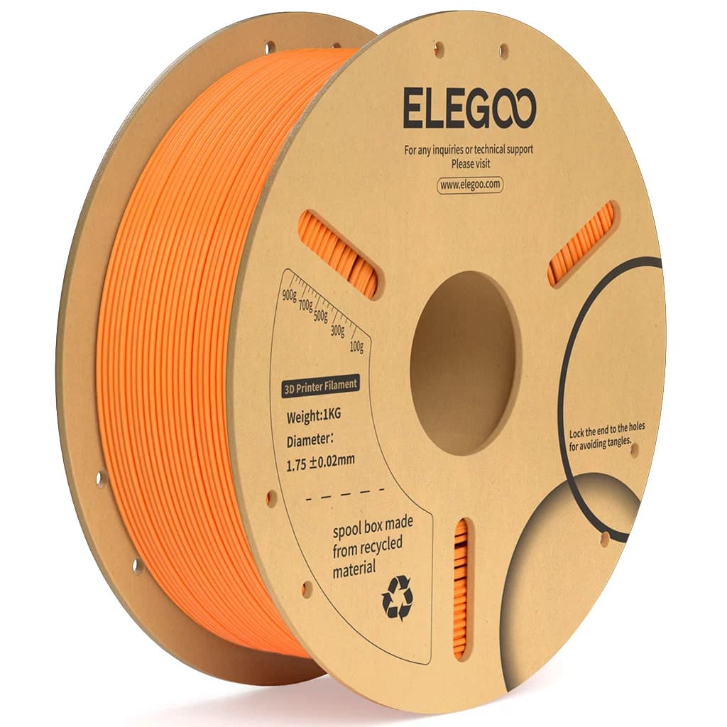 Anúncio: Elegoo Filamento Pla+ P/impresora 3D 1KG/1.75MM Orange