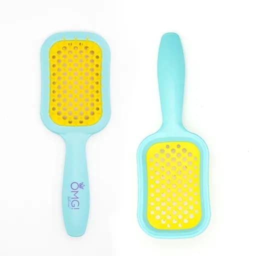Anúncio: Omg Cepillo Para Cabello Thermic Vented Sky Blue/yellow