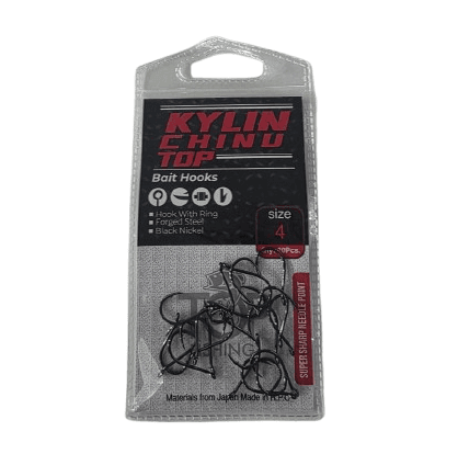 Anúncio: Top Fishing Anzuelo Chinu T4/20PCS Black Nickel