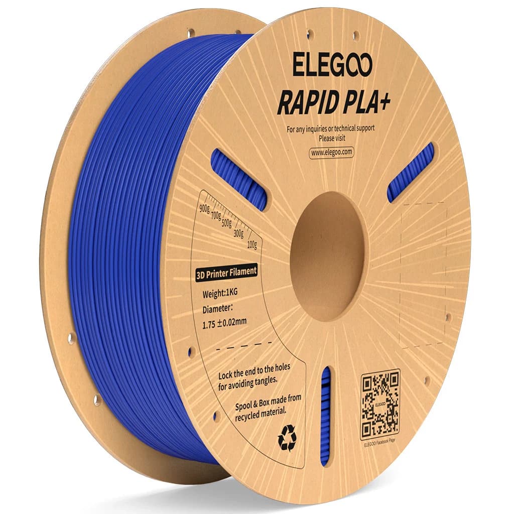 Anúncio: Elegoo Filamento Rapid Pla+ P/impresora 3D 1KG/1.75MM Blue
