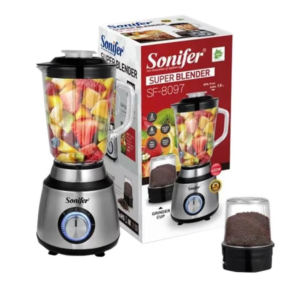 Anúncio: Sonifer Licuadora SF-8097 1.5L 600W 220V 50/60HZ