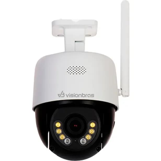 Anúncio: Visionbras Camara IP VB-WD30-FCA Pt Wifi 3MP FULLCOLOR/MIC/IP66