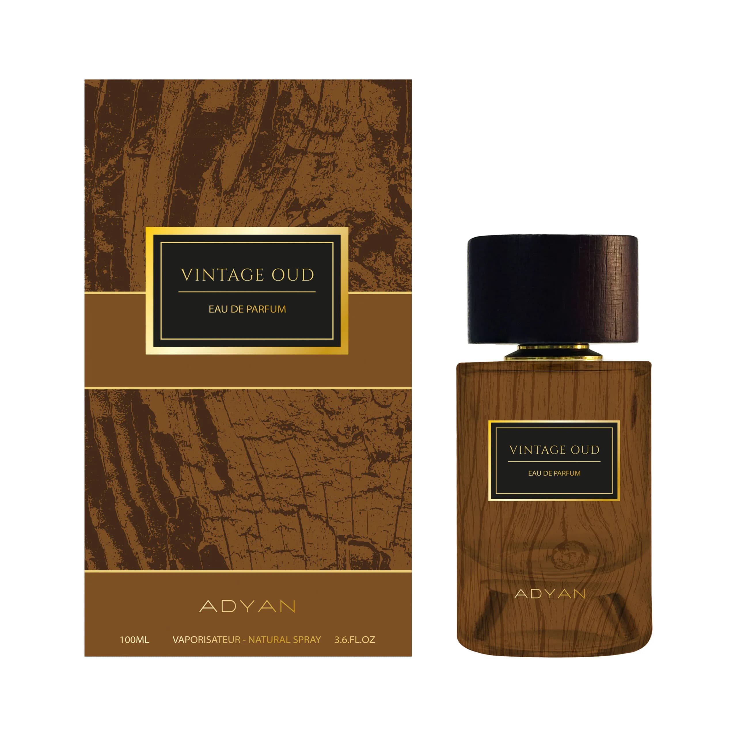 Anúncio: Adyan Perfume Vintage Oud Unisex Eau De Parfum 100ML