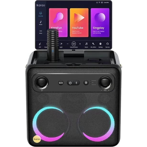 Anúncio: Joog Speaker Break X2 Karaoke/pantalla 10.1"/2X Microfono