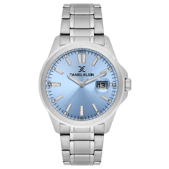 Anúncio: Daniel Klein Reloj Masc DK.1.14332-4 Celeste/plateado