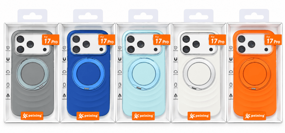 Anúncio: Peining Capa iPhone 17 PRO Rugged Midstand Colores Varios