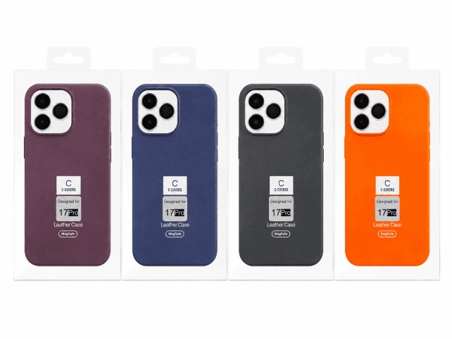 Anúncio: C-covers Capa iPhone 17 PRO Leather Magsafe Colores Varios
