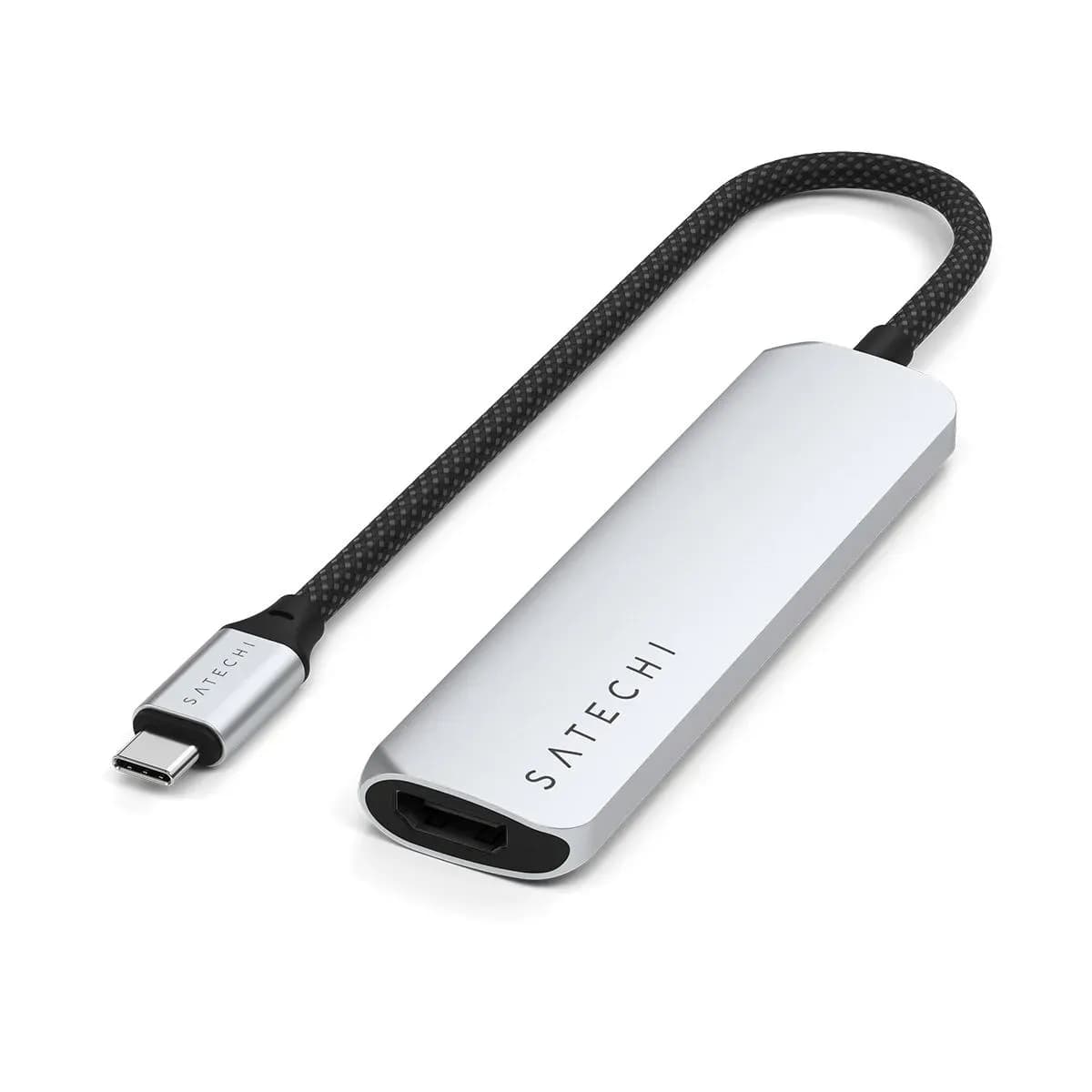 Anúncio: Satechi Hub ST-P4SS USB-C 4IN1 Slim Multiport Adapter 4K Silver
