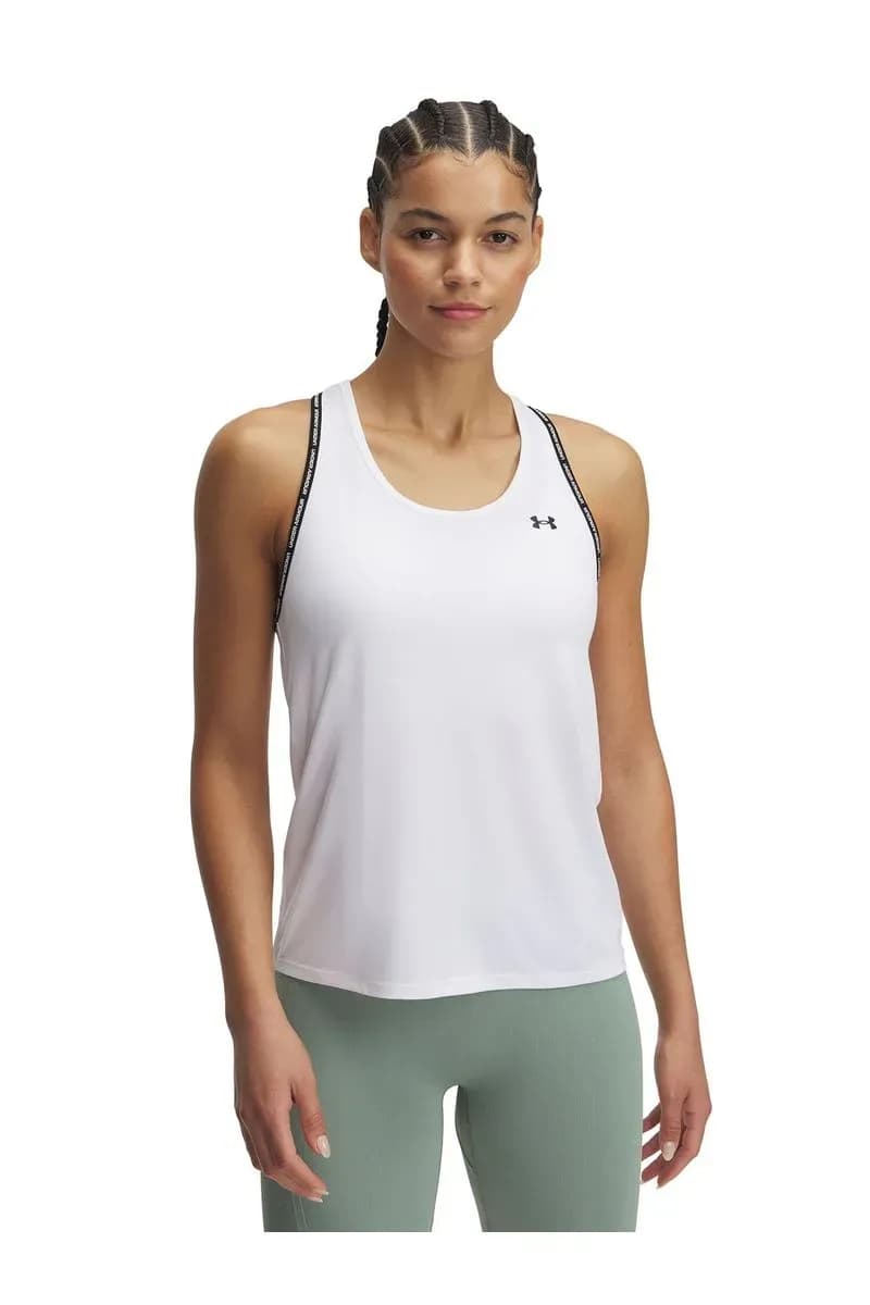 Anúncio: Under Armour Camisilla Fem Tech Knockout 1389851-100 White (t) L