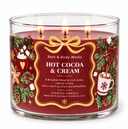 Anúncio: Bath And Body Works Vela Perfumada Hot Cocoa&cream 411G