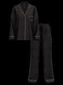 Anúncio: Victoria's Secret Pijama C/pantalon #36013707/7336 Seda (t)m Negro