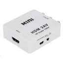 Anúncio: Original Adaptador MINI HDMI A 2 Vga C/audio FHD 1080P Blanco