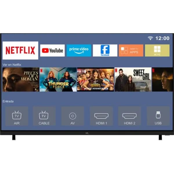 Anúncio: Mtek TV Smart LED 32" MY32FSPH WIFI-2XHDMI-2XUSB-ANDROID-SLIM
