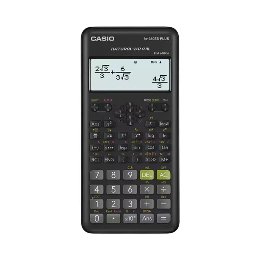 Anúncio: Casio Calculadora FX-350ES PLUS 2ND Edition Negro