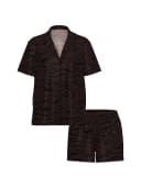 Anúncio: Victoria's Secret Pijama Seda C/short Vino #36007336 (t) XL