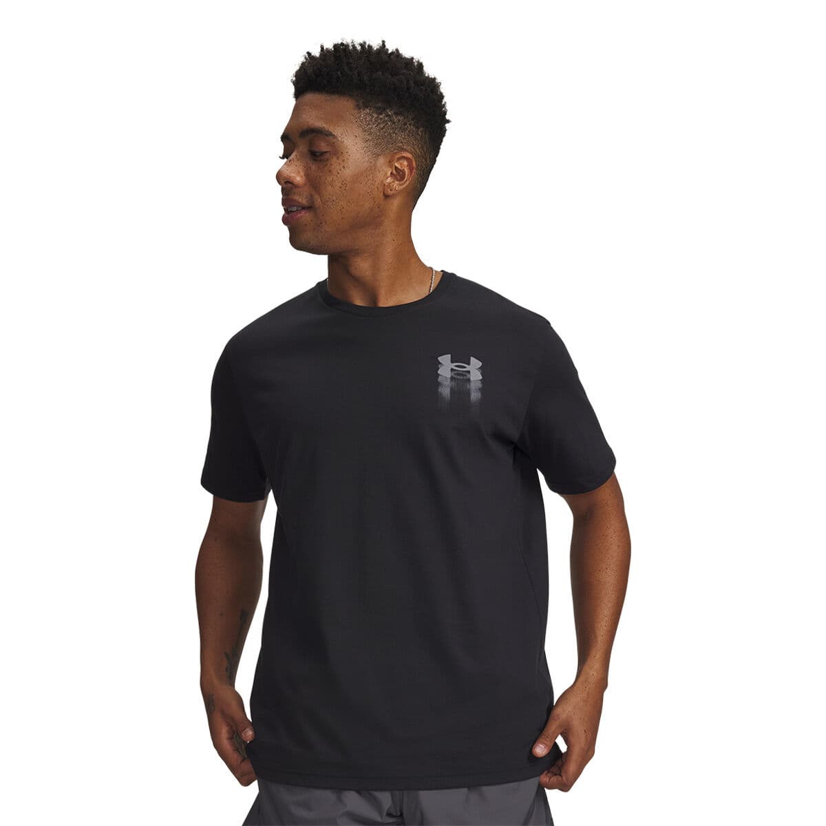 Anúncio: Under Armour Remera Mas Blur Logo 6009245-001 Black (t) M