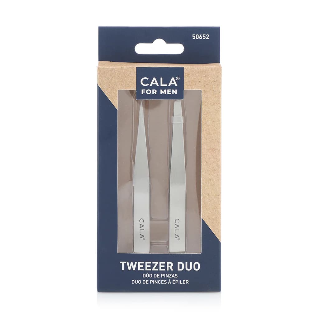 Anúncio: Cala Acs De Beleza Pinza P/cejas Acero Inoxidable For Men Tweezer Duo S/c
