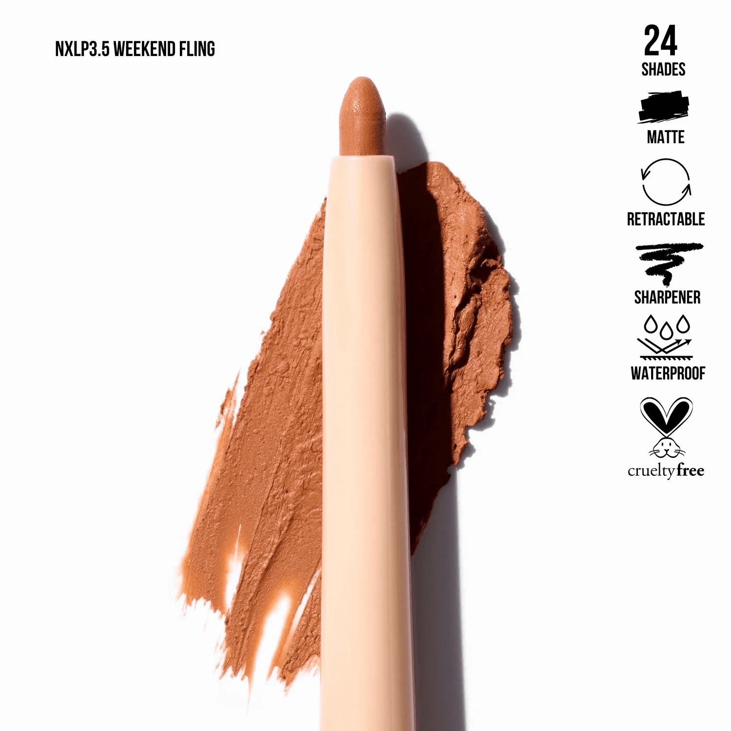 Anúncio: Beauty Creations Delineador De Labios Nude X 3.5 Weekend Fling
