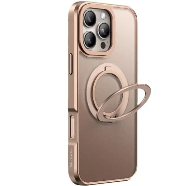 Anúncio: Mcdodo Capa iPhone 16 PRO MAX PC-4935 Pc/tpu Magnetic Gold