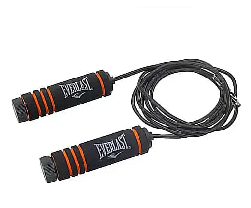 Anúncio: Everlast Soga De Ejercicio EVJR1Y526-BK/OR Negro/naranja