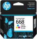 Anúncio: Hp Cartucho De Tinta 668 7FP36VL 3ML (2975) Tricolor