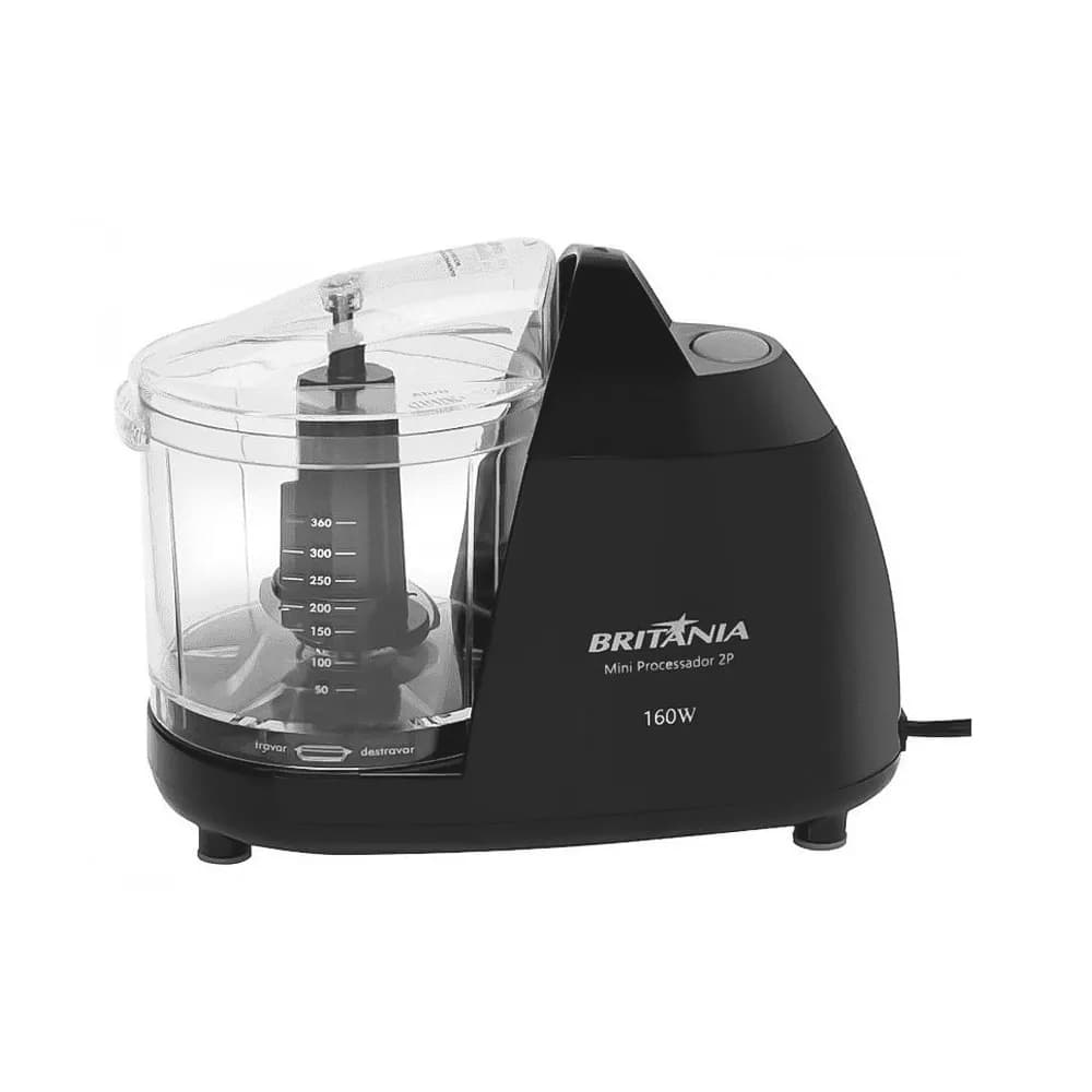 Anúncio: Britania MINI Procesador 2P 160W/360ML 220V 60HZ Negro