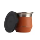 Anúncio: Terrano Guampa Acero Inox Flap Tapa Goma AC403060414 170ML Terracotta