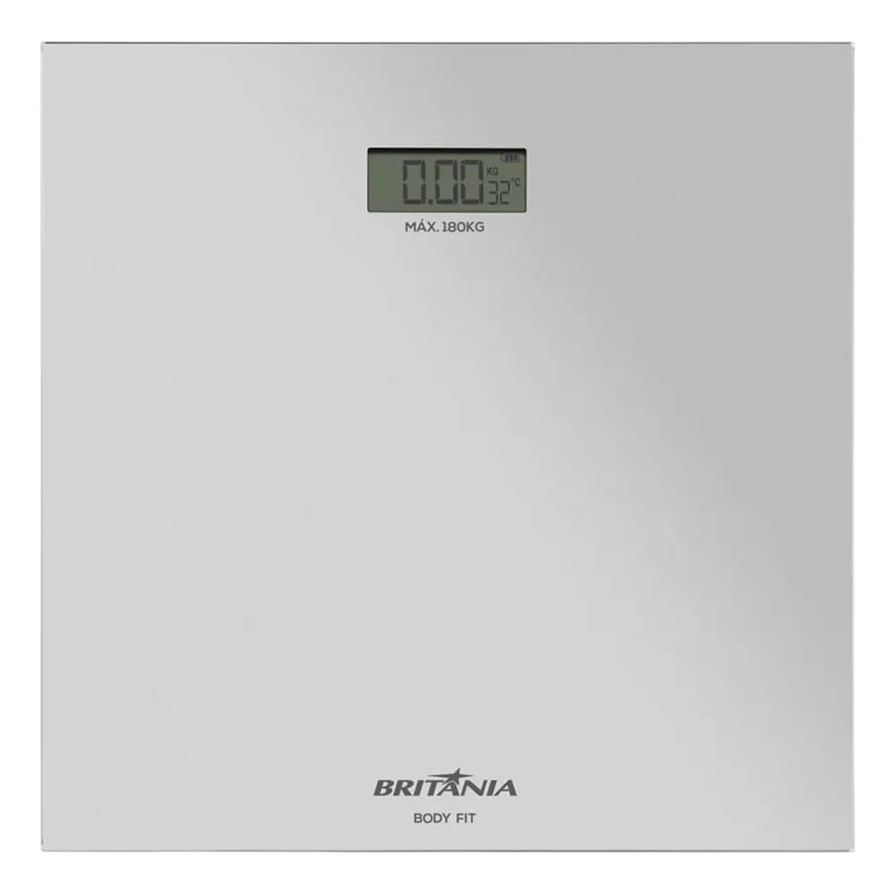 Anúncio: Britania Balanza Digital BBL05TQ LCD/4SENSOR/PILA/180KG Gris