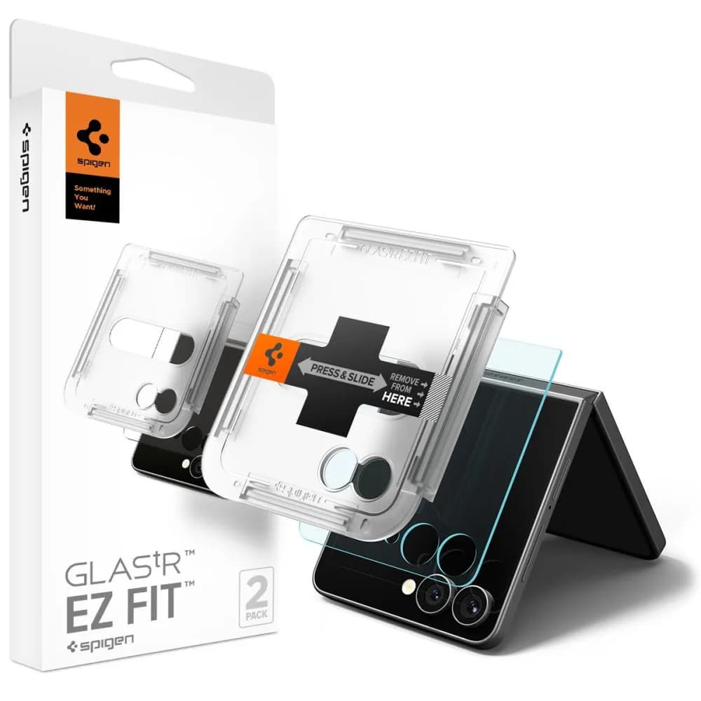 Anúncio: Spigen Pelicula Samsung Z Flip 7 Glastr Ez Fit AGL09582 2PCS