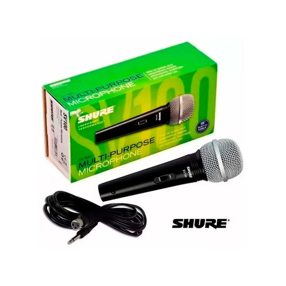 Anúncio: Shure Micrófono SV100 C/cable