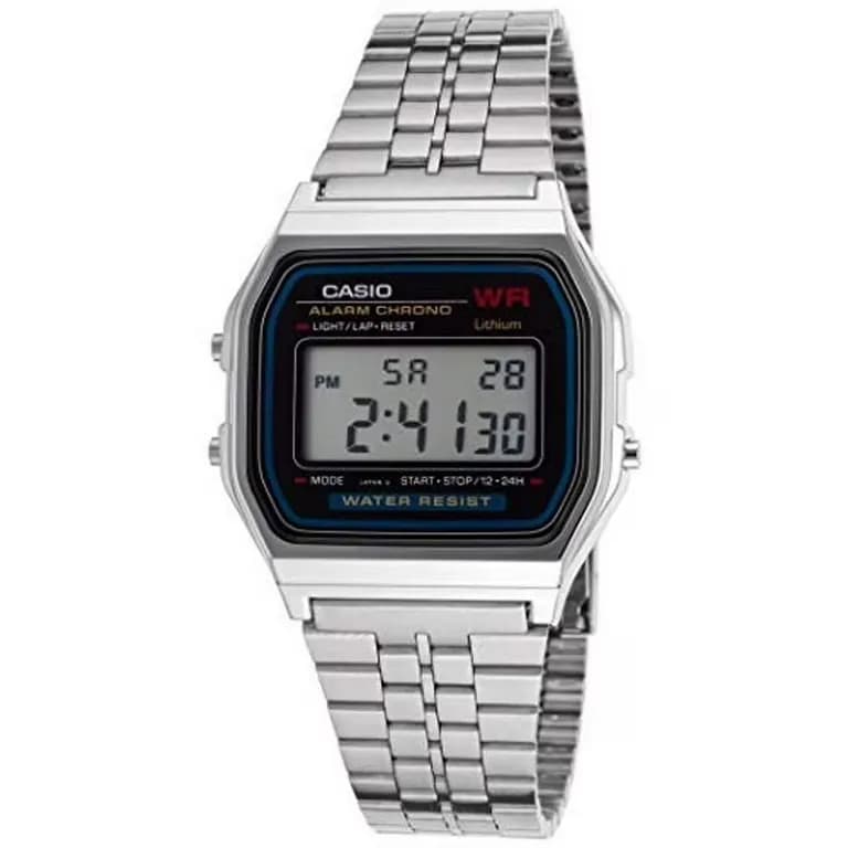 Anúncio: Casio Reloj Unisex A159WA-N1DF Negro/plateado + Estuche