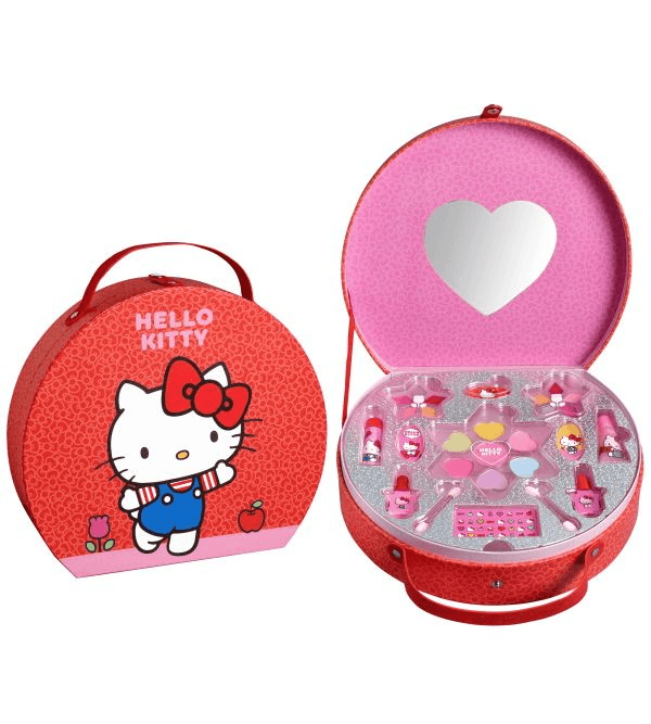 Anúncio: Sanrio Maletin De Maquillaje Hello Kitty Redondo